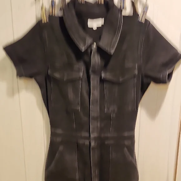 Good American Charcoal Denim Jacket - Picture 4 of 13